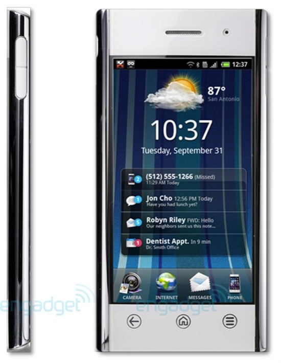 DELL多款WP7、Android 2.2新手机曝光